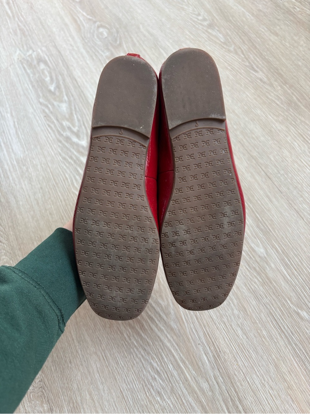 Sam Edelman Alie Ballet Flats - Scarlet Red - Picture 2 of 6